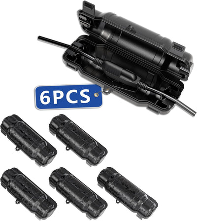 Set 6 Cubiertas Cable Ext. Impermeables IP54