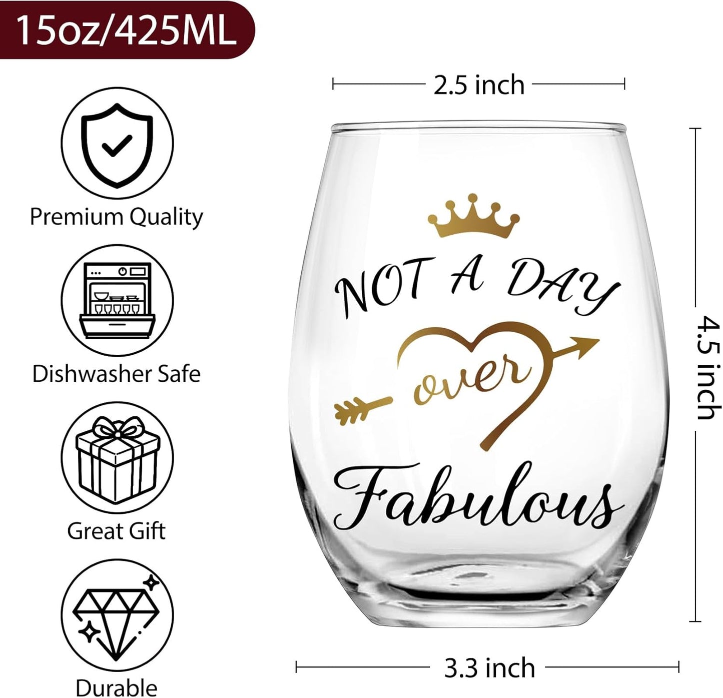 Copas vino personalizadas regalo mujer cumpleaños