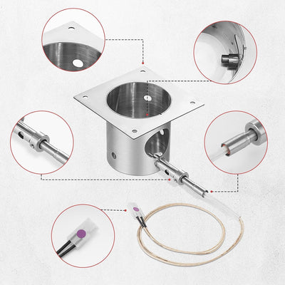 Kit encendido acero inox para Traeger Pit Boss parrilla pellets