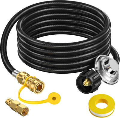 Manguera propano 12ft regulador 3/8pulg para calentador F271803