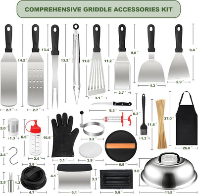 Kit 237 Pzas Accesorios Parrilla Blackstone Espátulas Cubierta