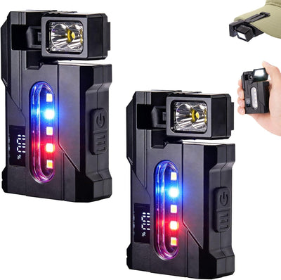 2 Linternas G5 EDC Recargables 400lúmenes Luz Dual