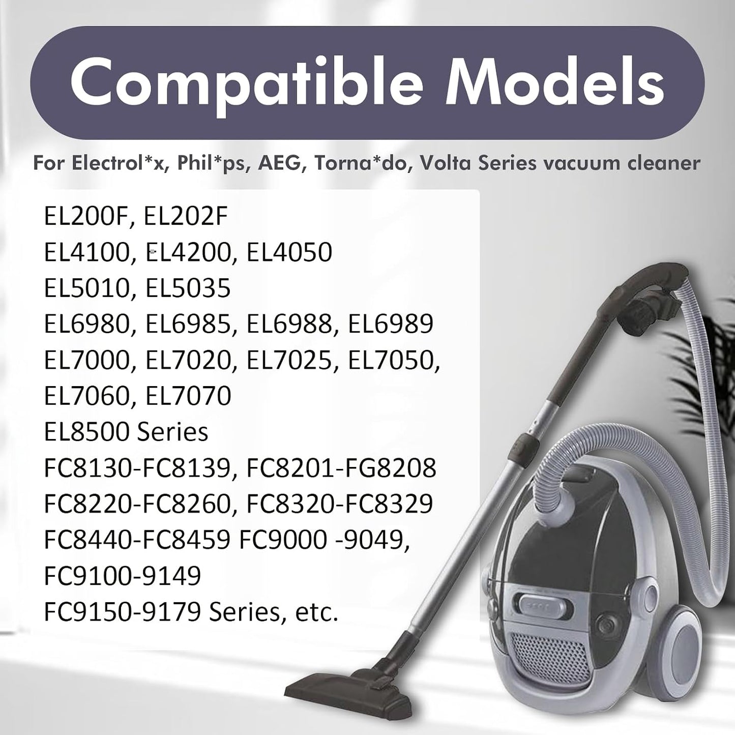 16 Pzas Bolsas Aspiradora S-bag Comp Electrolux EL6985