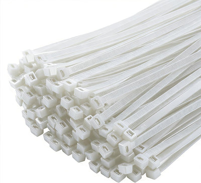 200 Bridas Negras 10pulg Resistentes UV Interiores Exteriores