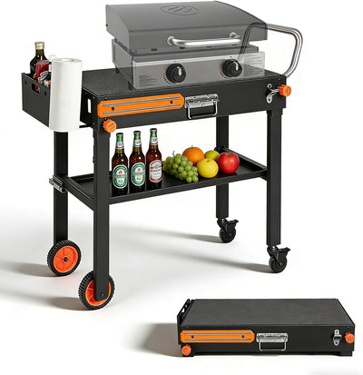 Carro plegable para parrilla Blackstone 17/22pulg resistente
