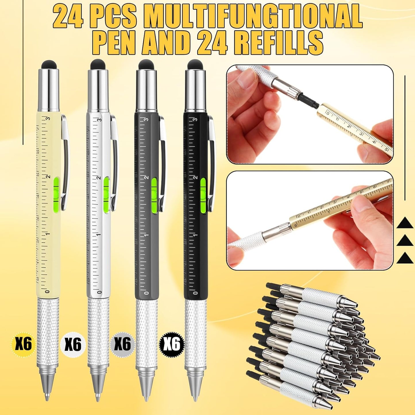 Set 24 Herramientas Multifunción para Hombres Regalo Padre