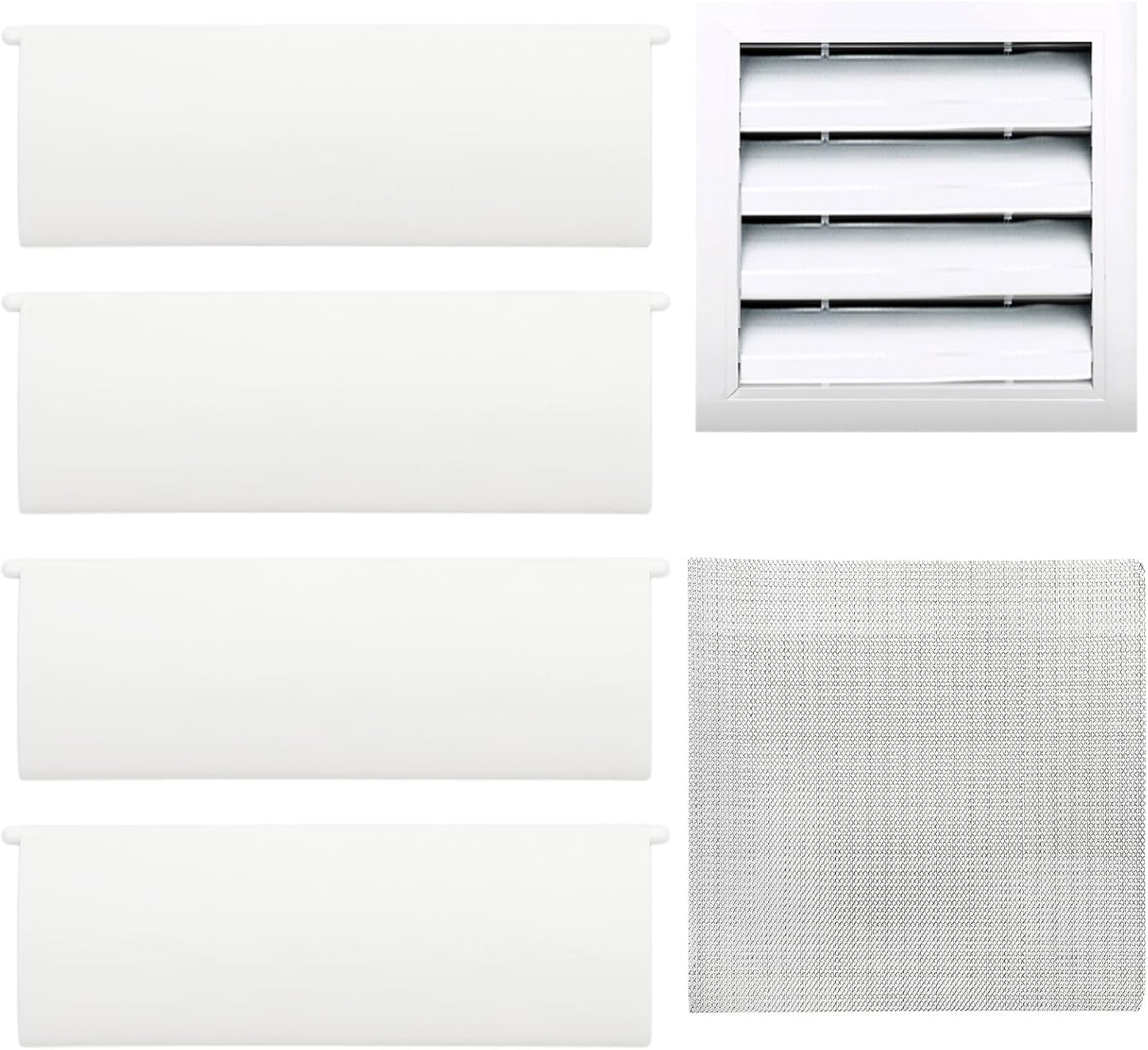 Repuesto panel ventilación secadora 4pulg exterior resistente