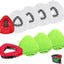 Pack 9 Almohadillas Microfibra Cabezales Elásticos Cepillo Fregado Blanco