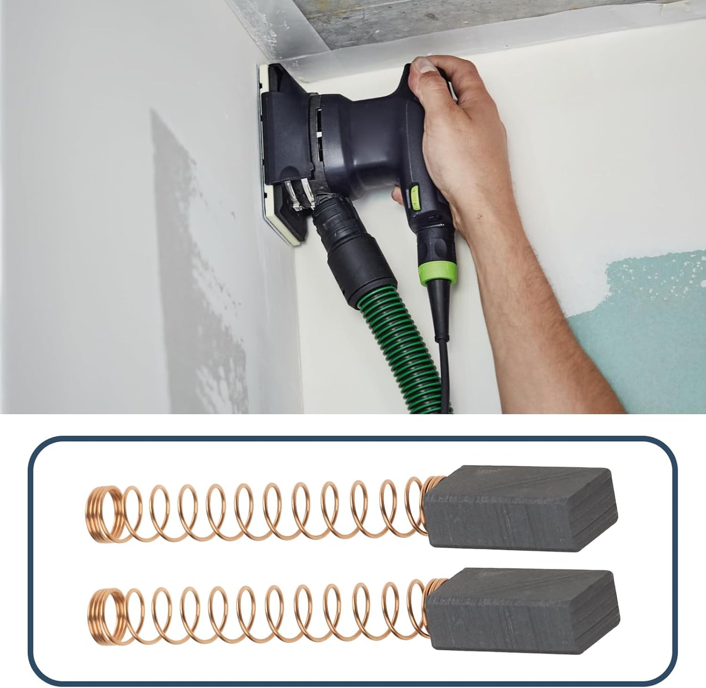 Set 4 Cepillos Carbono Comp Festool RTS 400 EQ