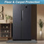 Tapete suelo refrigerador 37x8.66pulg protege contra salpicaduras