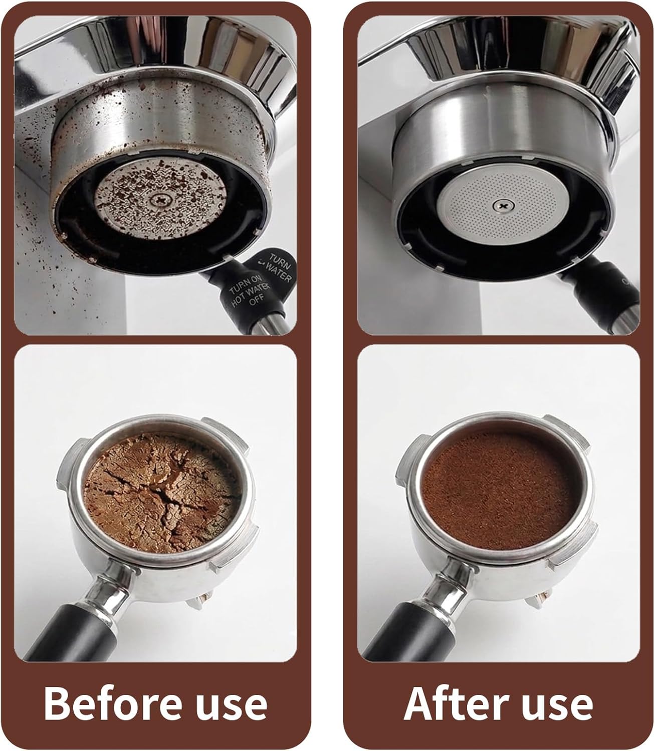 2 Pzas Filtro Café Acero Inox Reutiliz. 150μm