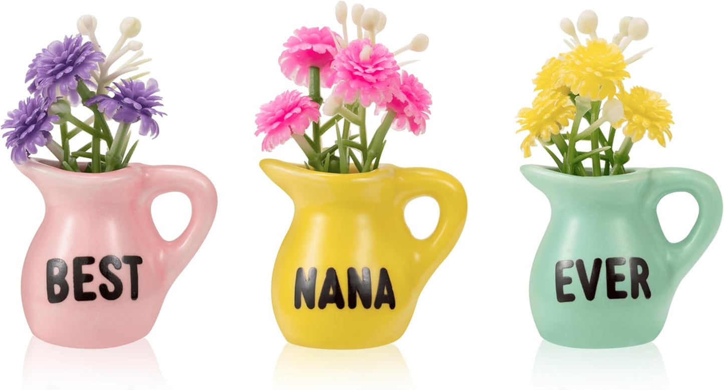 Imanes florales para nevera regalo para abuela