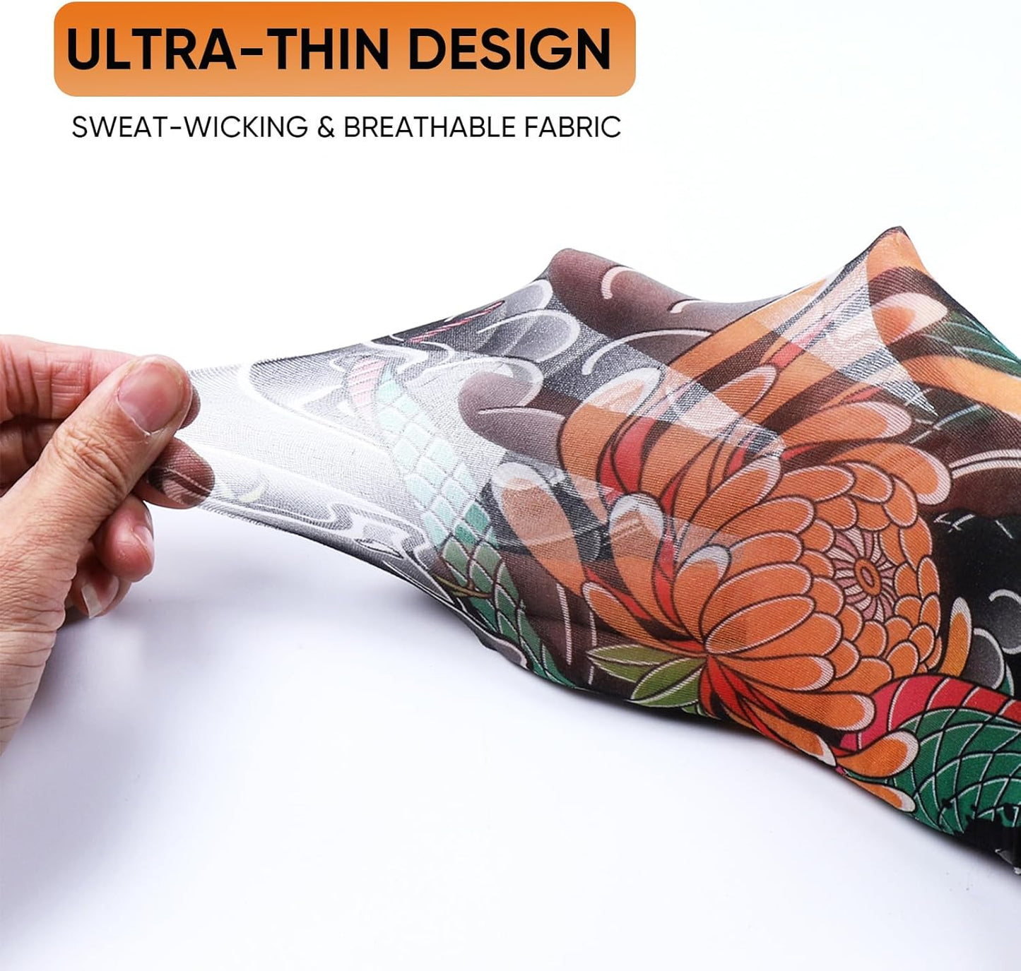 Mangas tatuaje solar refrescantes transpirables para hombre mujer