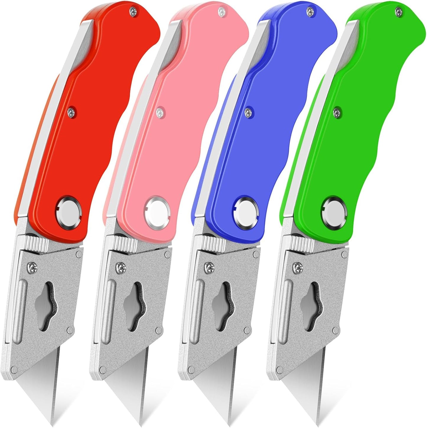 4 Cuchillos Utilitarios Plegables