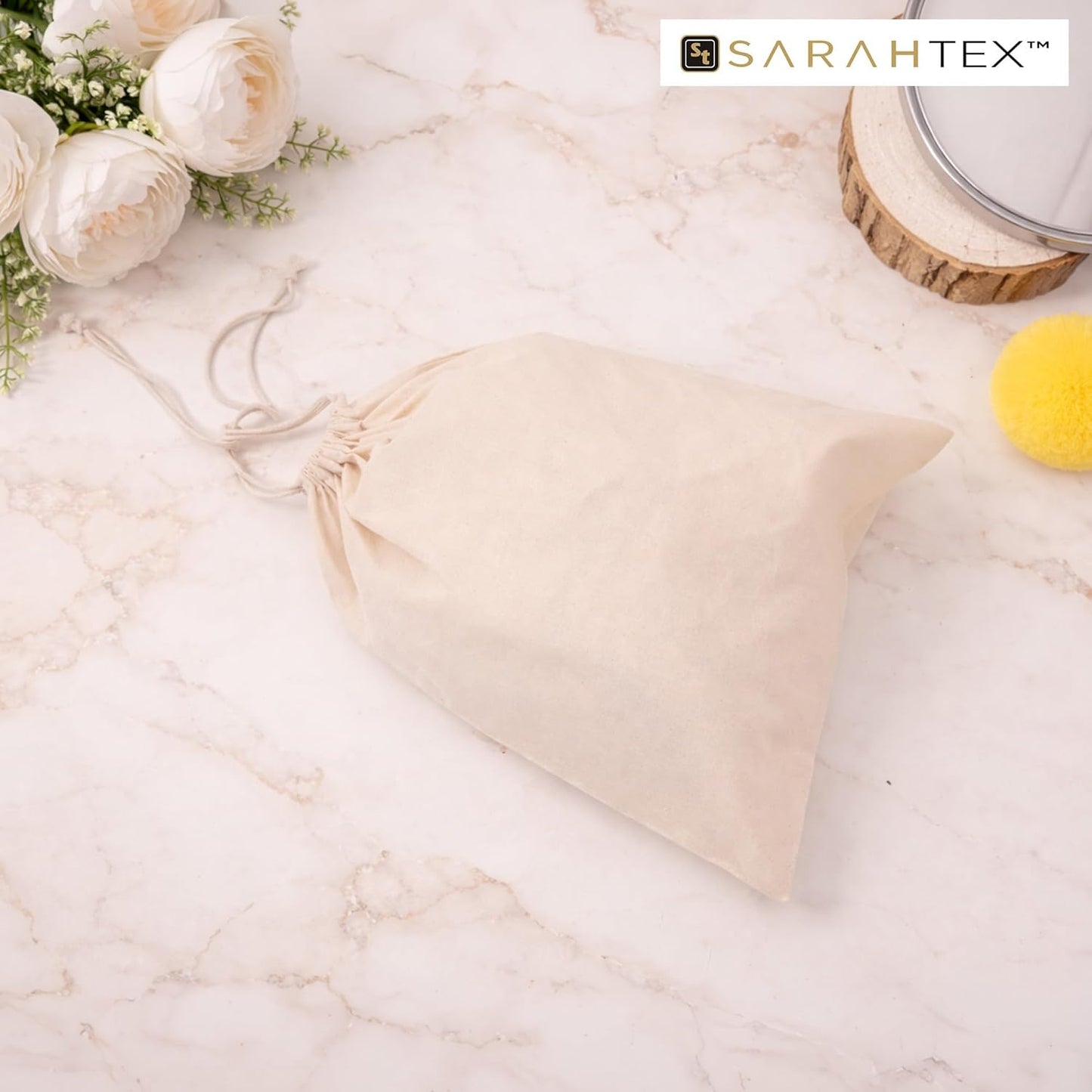 Bolsas con cordón de algodón 16 x 20 pulgadas para ropa y viaje