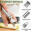 Cortador hierbas acero inox 2 pzas múltiples cuchillas