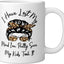 Taza de cerámica para madre blanca