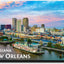 Imán de nevera souvenir Nueva Orleans Louisiana Mississippi River