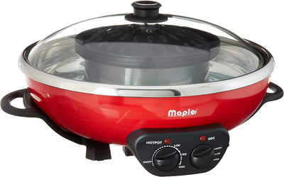Calentador con parrilla para asador MH8208