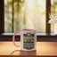 Taza cerámica Queen Of Absolutely Everything Confidence Feminism rosa/blanca