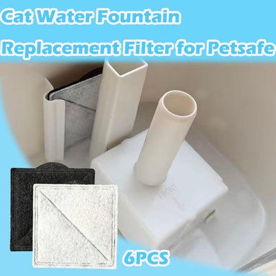 Filtro carbón fuente agua gato repuesto Petsafe Viva