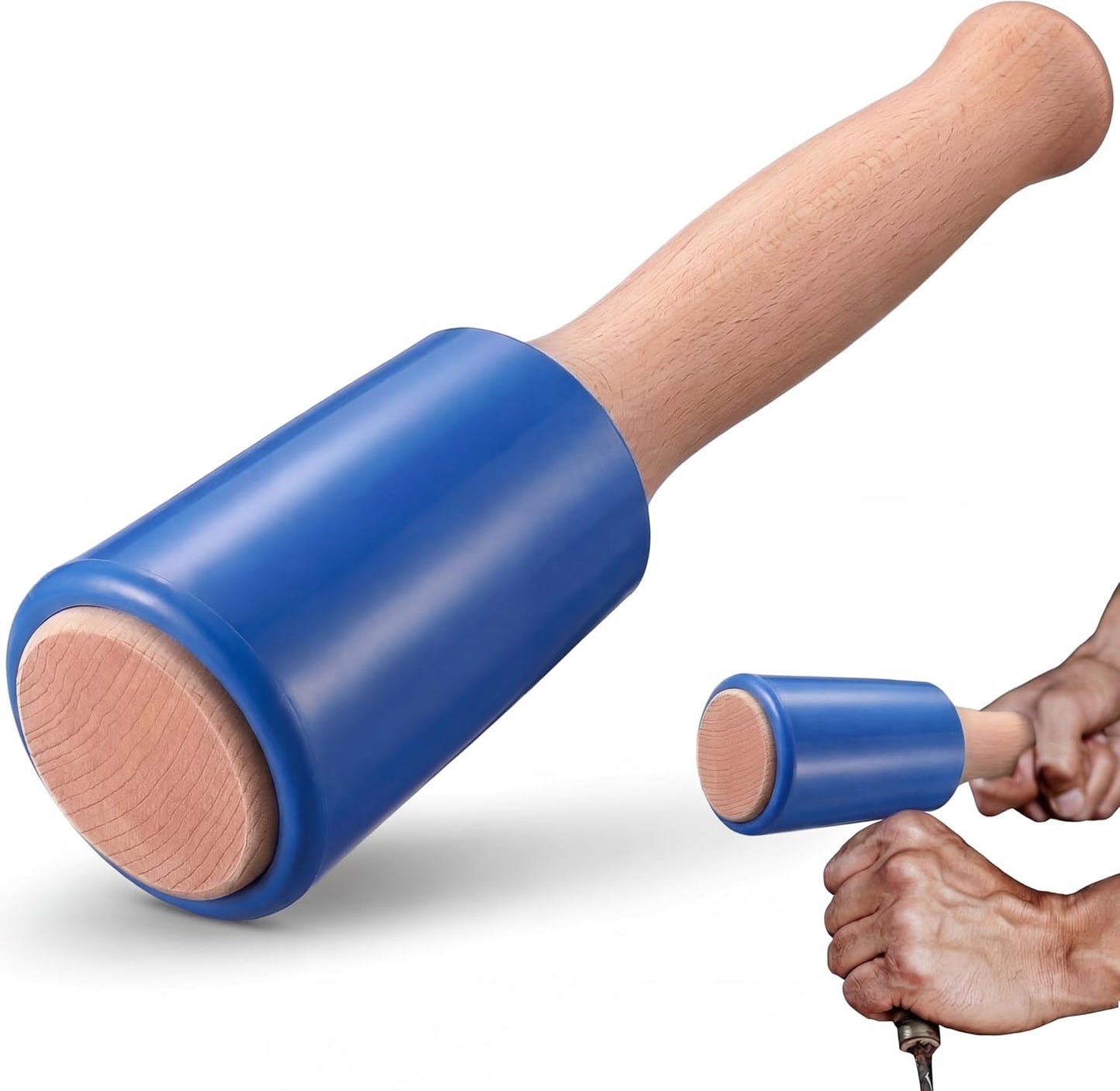 Mazo tallado madera 15oz ergonómico cabeza uretano