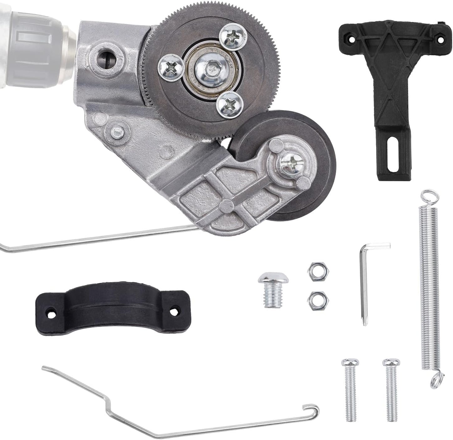Taladro Titanio Nibbler Corte Chapa Metálica Acero Aluminio