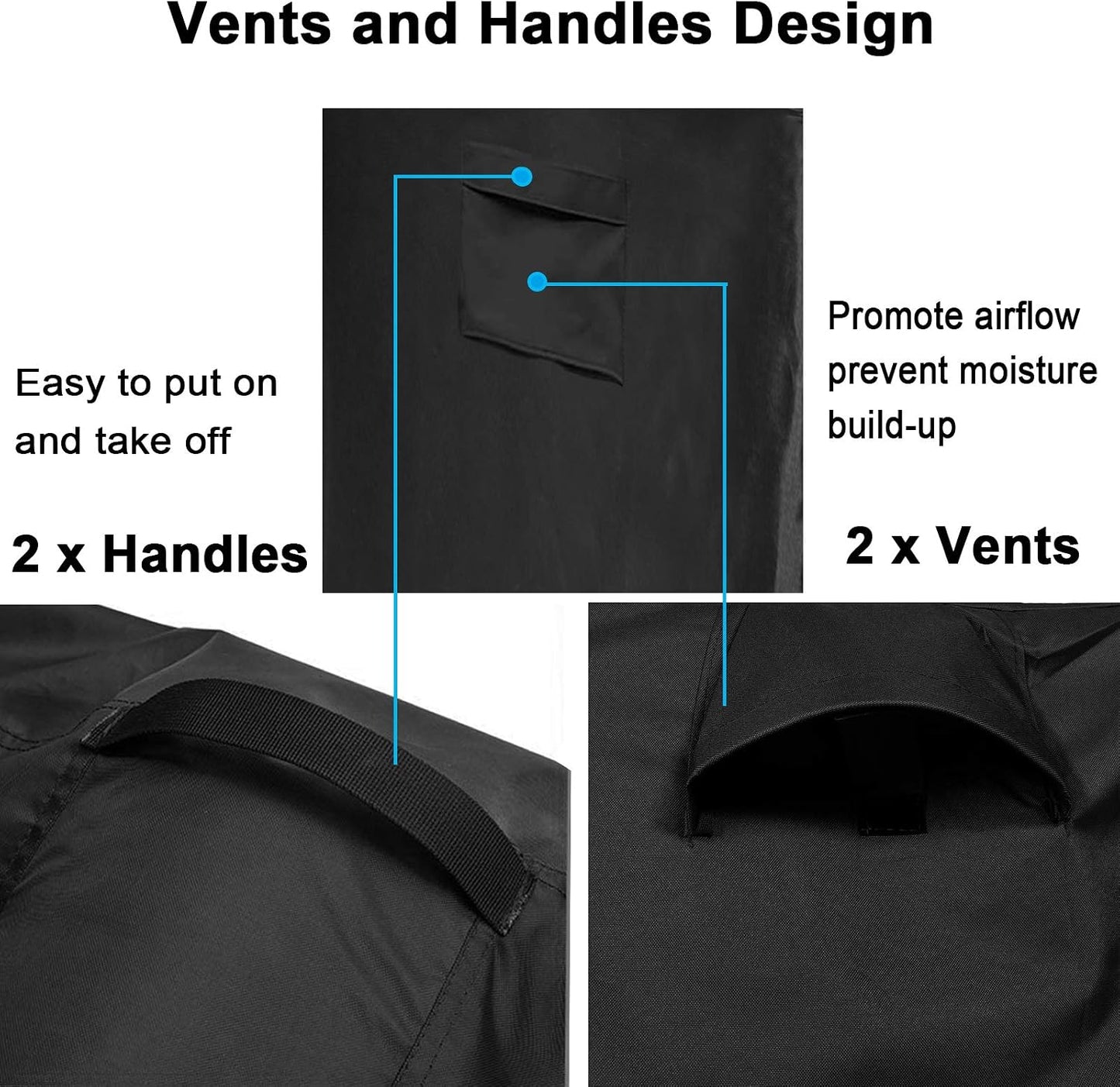 Funda impermeable para carrito de comedor al aire libre