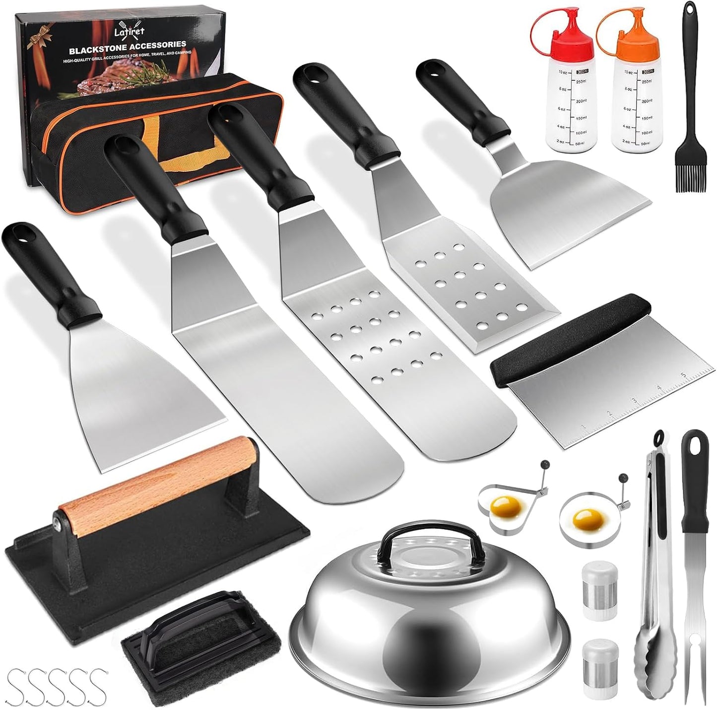 Kit 24 Pzas Accesorios Parrilla Blackstone Camp Chef