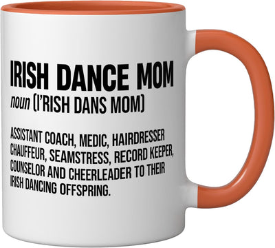 Taza cerámica para mamá Irlandesa Día de San Patricio