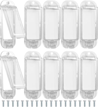 10 Pzas Protector Interruptor Basculante Bebé Placa Seguridad