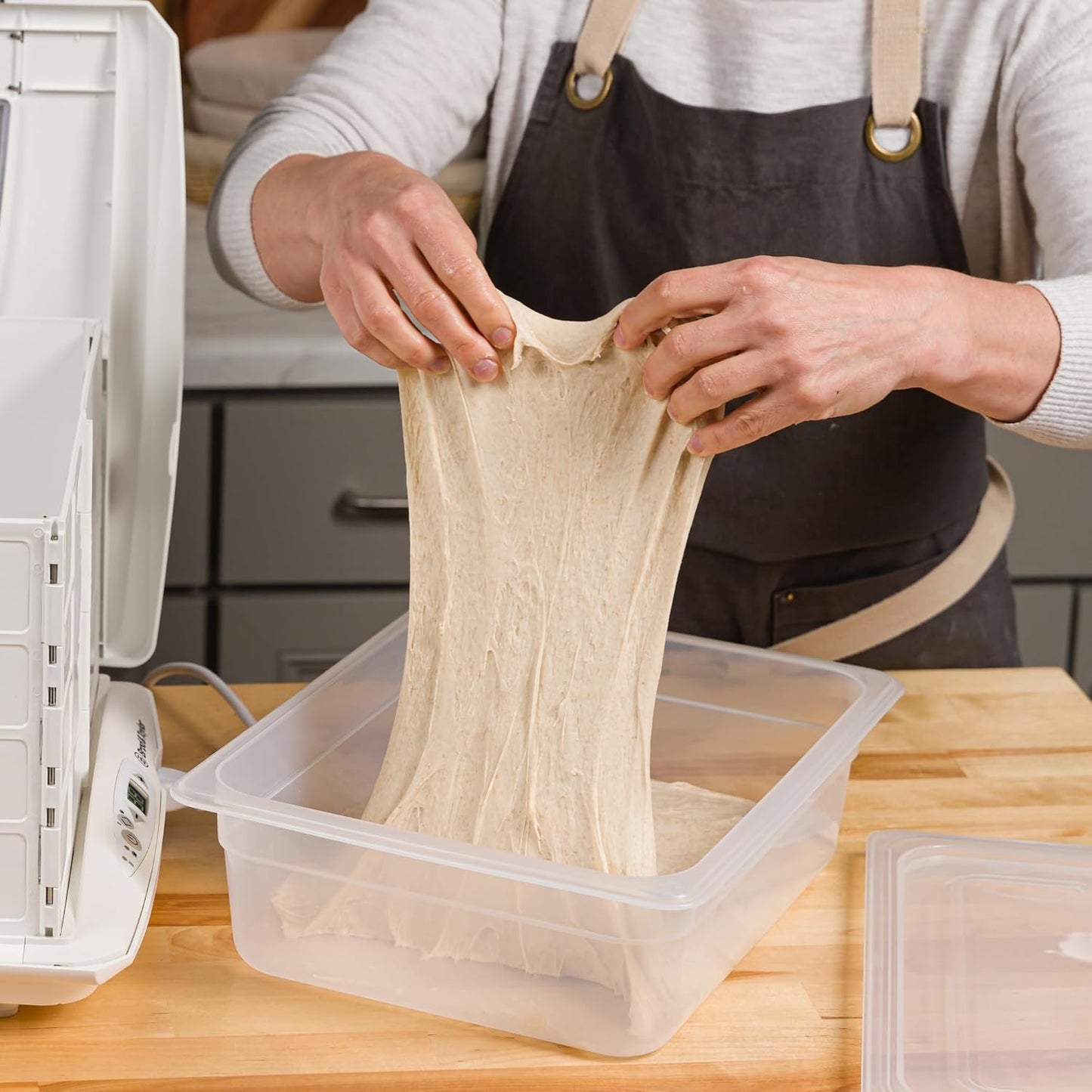 Recipiente de prueba Brod & Taylor para masa 6 litros sin BPA