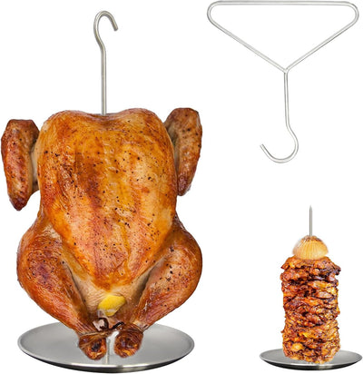 Kit accesorios freidora pavo pincho vertical colgador pollo