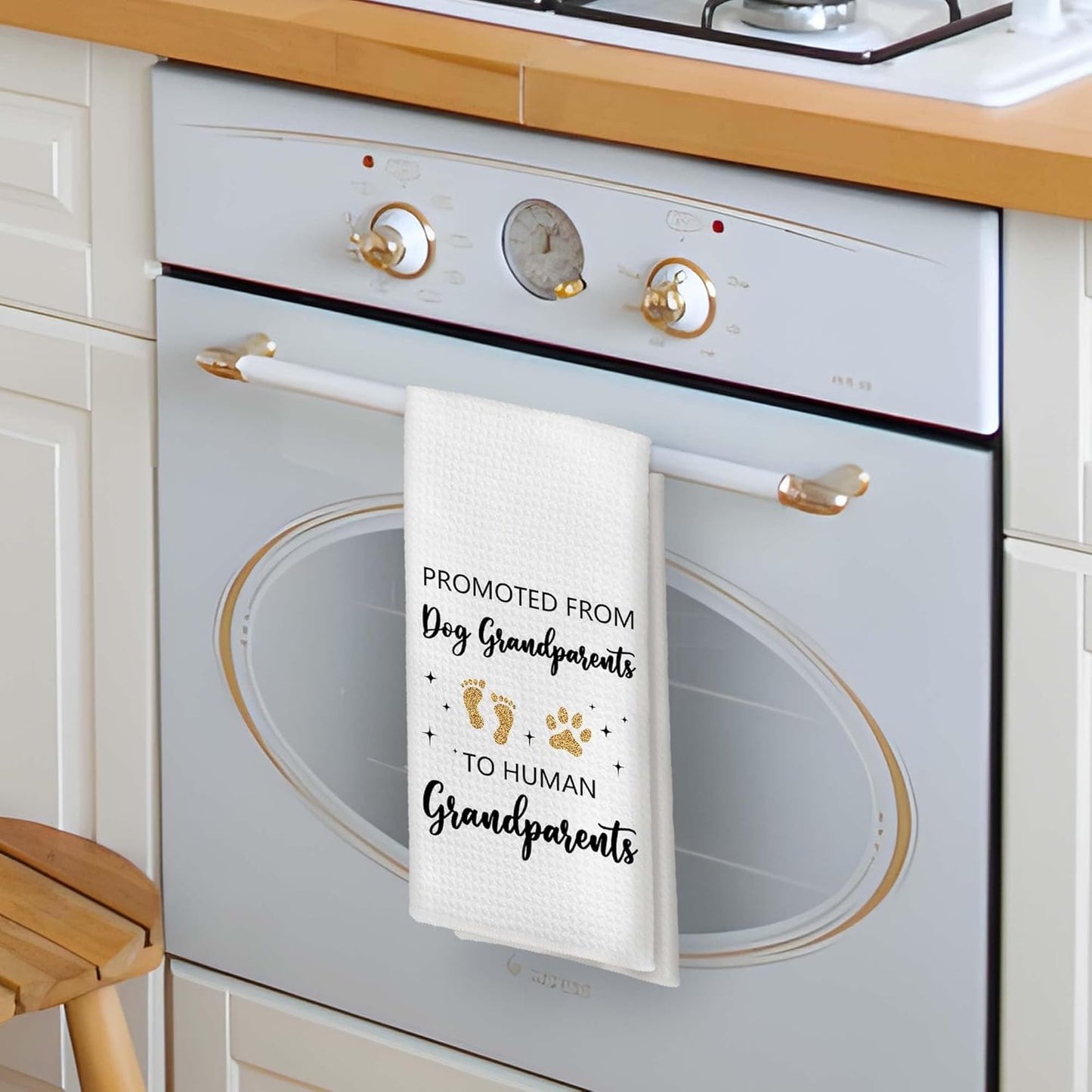 Toalla cocina decorativa para abuelos 16x24pulg