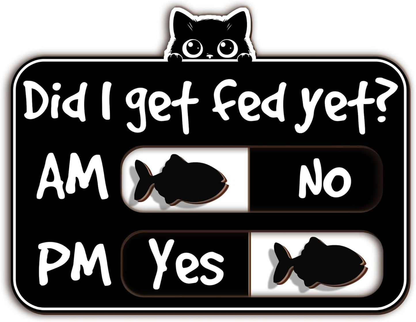 Señal de alimentación para gatos con indicador AM/PM