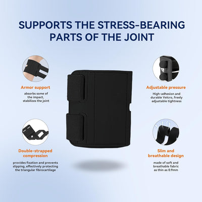 Muñequera ajustable con apoyo tendinitis