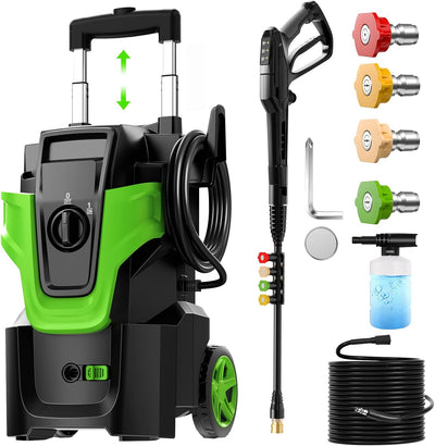 Limpiador a presion 5000 PSI 3 velocidades 4 boquillas 16.9oz