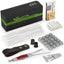 Kit accesorios tubería 50 limpiapipas 20 bolas metal 10 filtros 3en1