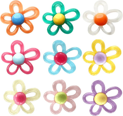 Imanes florales coloridos para refrigerador cocina casillero