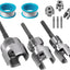 Set 3 herramientas roscado doble función para tubos PVC 1/2-1"