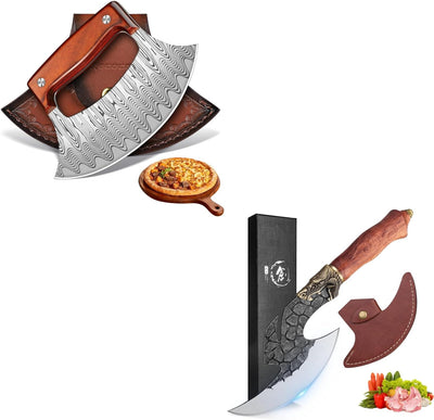 Cortador pizza cuchillo vikinga dragón multiuso cocina barbacoa