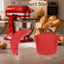 Embudo de cocina KitchenAid para batidora de 4.5 y 5 cuartos de galón sin salpicaduras