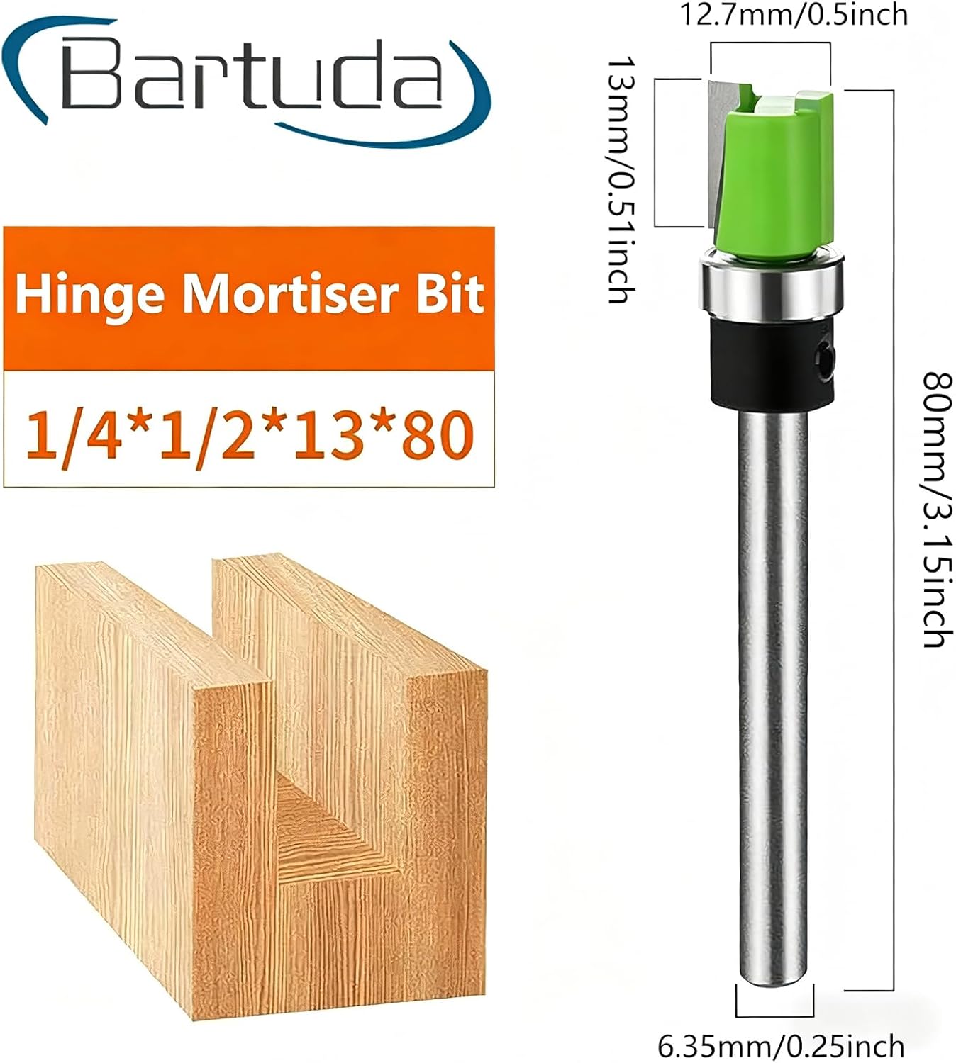 Kit instalación bisagra puerta oculta 5.3-7.8pulg