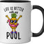 Taza Cerámica Negro/Blanco