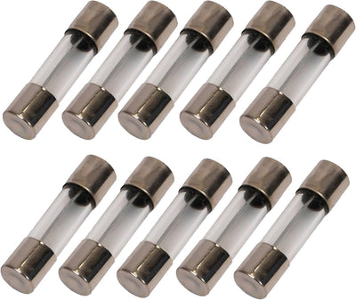 5A Fusible Vidrio Retardo 10 Pzas 5x20mm 125V