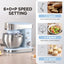 Batidora de pie eléctrica con accesorios para cocina