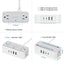 Protector sobretensiones carga PD 33W regleta 4 USB