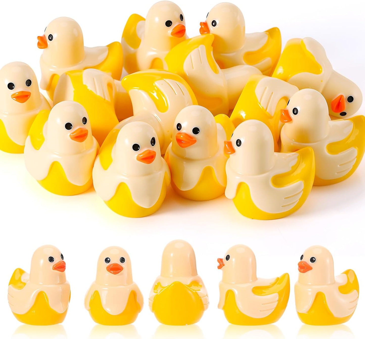 30 Patos Resina Plátano Decoración Fiesta