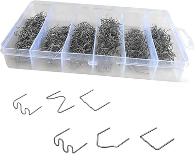 Kit soldadura plástico 600pzas con caja almacenamiento