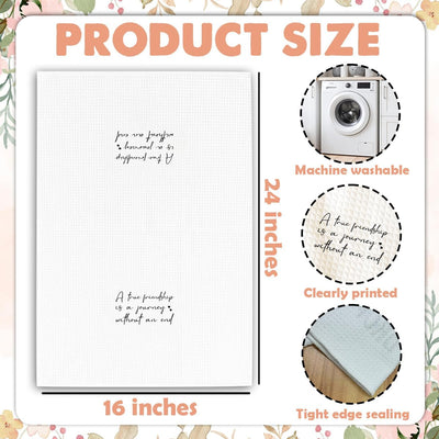 Toalla de cocina absorbente 16x24pulg regalo amigo